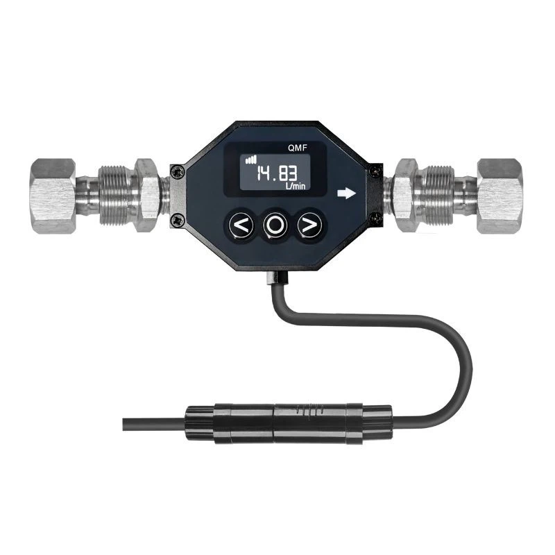 Liquid Cooling System Inline Ultrasonic Flow Totalizer(3)